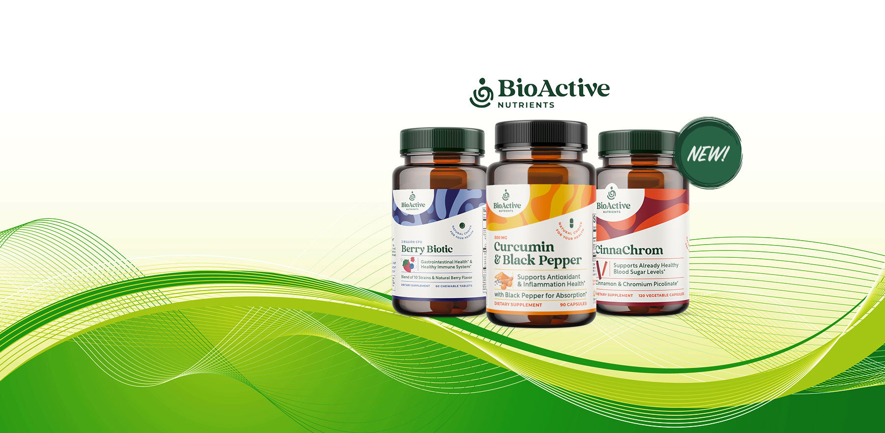 BioActive Nutrients supplements now available!
