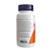 Supplement bottle with label on a white background