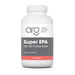 Supplement bottle labeled 'Super EPA Fish Oil Concentrate' by Allergy Research Group on a white background