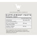 Supplement facts label for ABC Akkermansia-BPC Complex on a light gray background