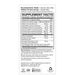 Terry Naturally Acne Essentials 60 capsules supplement facts label