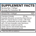 Terry Naturally BosMed Respiratory Support 60 softgels supplement facts label