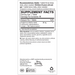 Terry Naturally Bronchial Clear 90 tablets supplement facts label
