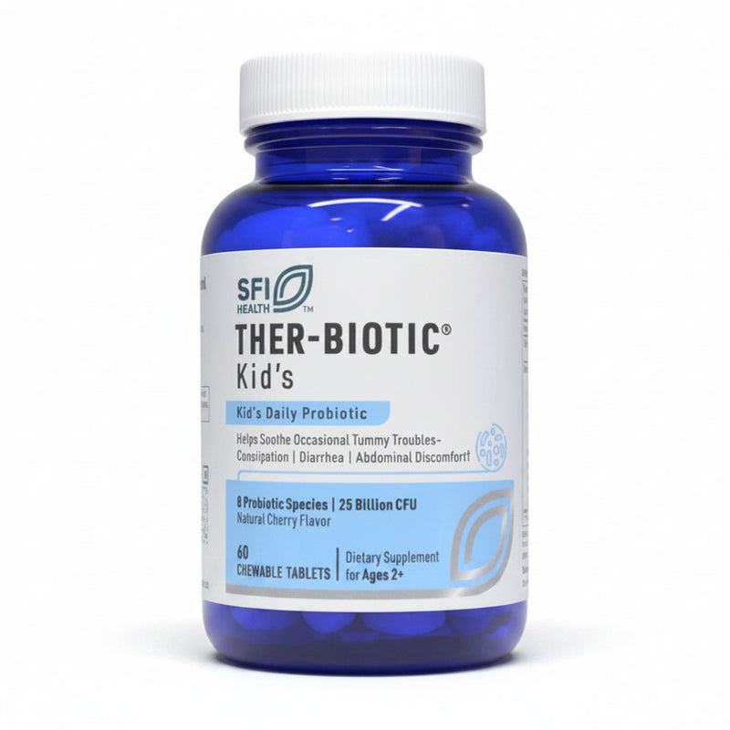 Ther-Biotic Kids 60 chewable tablets by Klaire Labs/SFI Health