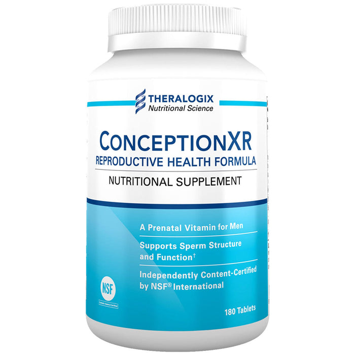 Theralogix ConceptionXR, 180 tablets, front of bottle