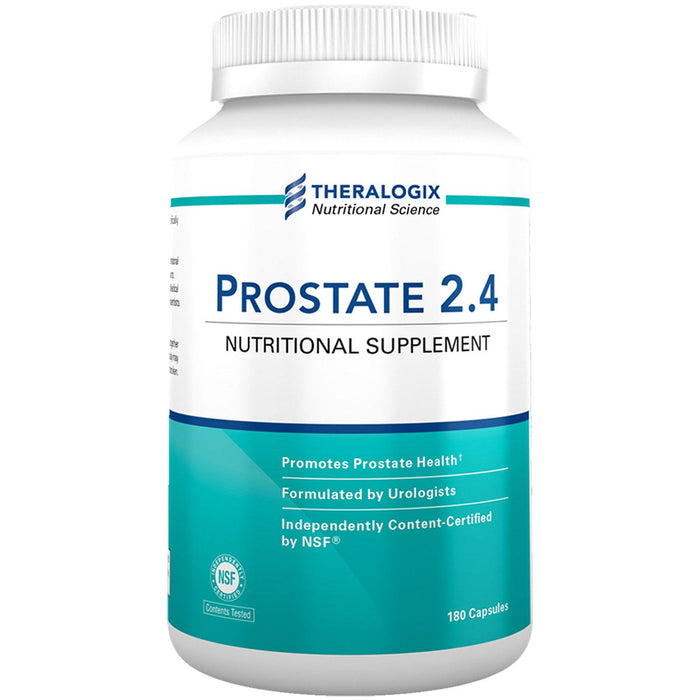 Theralogix Prostate 2.4, 180 capsules, front of bottle