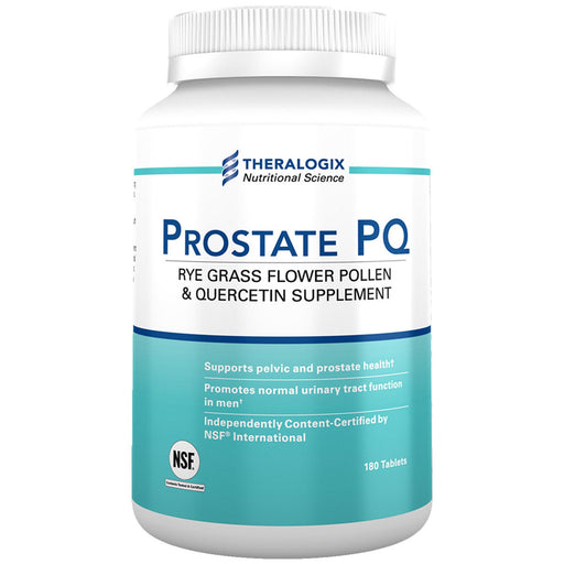 Theralogix Prostate PQ Pollen Extract, 180 tablets, front of bottle