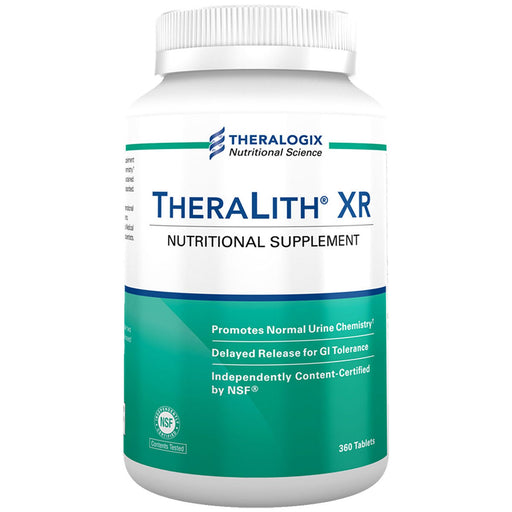 Theralogix TheraLith XR, 360 tablets, front of bottle
