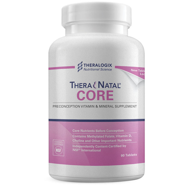 Theralogix TheraNatal Core Preconception, 90 tablets, front of bottle