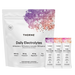Thorne Daily Electrolytes Blackberry Strawberry Lemonade Grapefruit Variety Pack, 30 stick packets, front of pouch