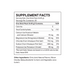 Thorne Daily Electrolytes Grapefruit 30 stick packets supplement facts label