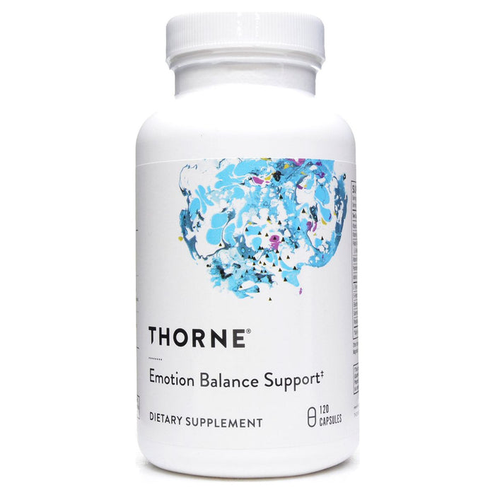 Thorne Emotion Balance Support, 120 vegetarian capsules, front of bottle