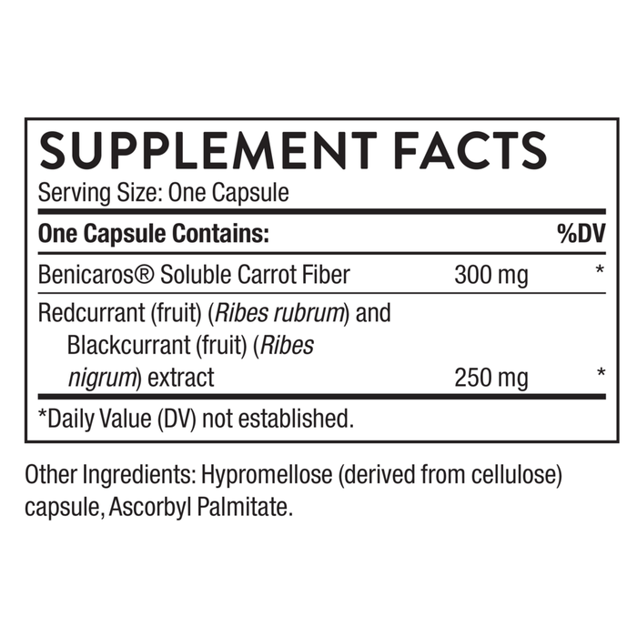 Thorne Immune Activator 30 capsules supplement facts label
