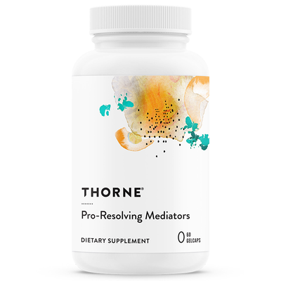 Thorne Pro-Resolving Mediators, 60 gelcaps, front of bottle