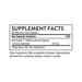 Thorne Rapid Relief Saffron 30 capsules supplement facts label