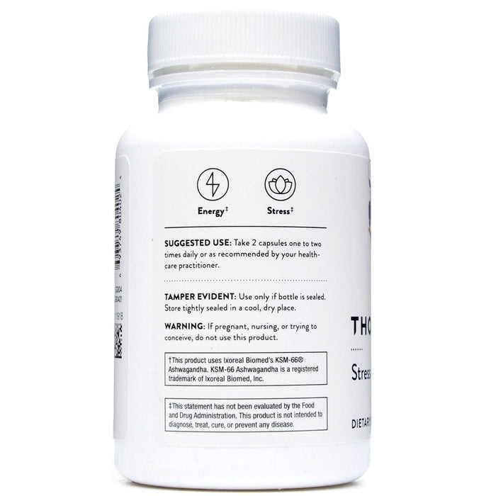 Thorne Stress Balance 60 capsules suggested use label