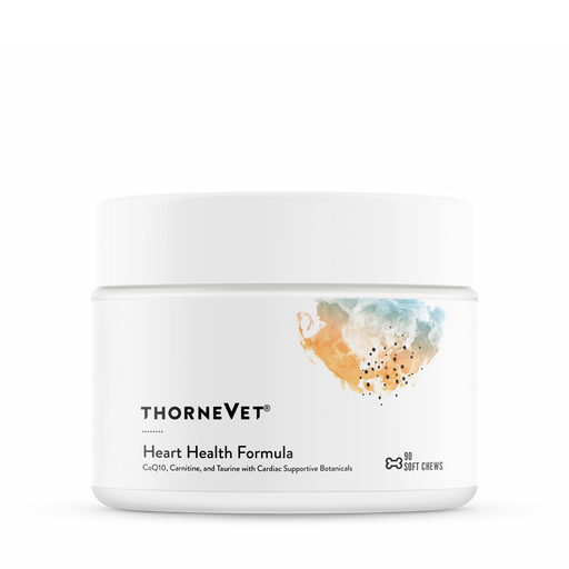 ThorneVet Heart Health Formula, 90 soft chews, front of tub