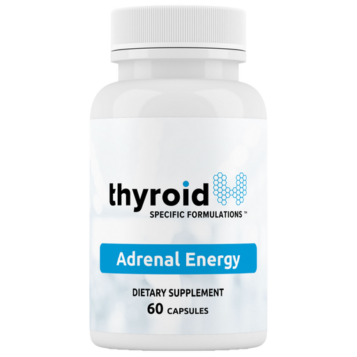 Thyroid Specific Formulations Adrenal Energy, 60 capsules, front of bottle