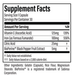 Thyroid Specific Formulations Easy Iron Supplement Facts
