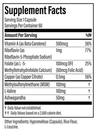 Thyroid Specific Formulations Hypothyroid Support Supplement Facts
