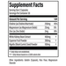 Thyroid Specific Formulations Metabolism Boost 60 capsules supplement facts label