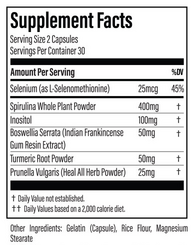 Nodule Control 60 capsules by Thyroid Specific Formulations