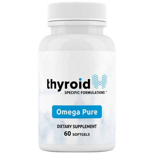 Thyroid Specific Formulations Omega Pure, 60 softgels, front of bottle
