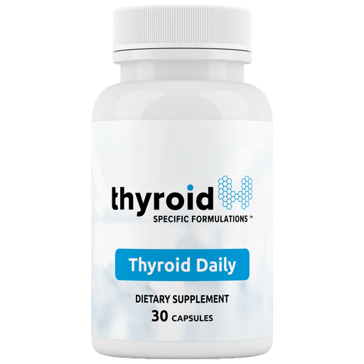 Thyroid Specific Formulations Thyroid Daily, 30 capsules, front of bottle
