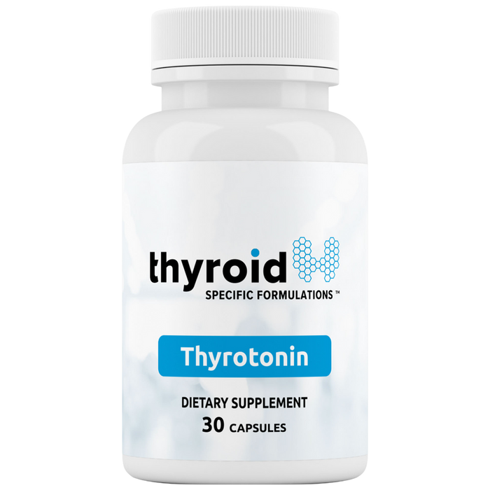 Thyroid Specific Formulations Thyrotonin, 30 capsules, front of bottle