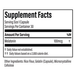 Thyroid Specific Formulations Thyrotonin 30 capsules supplement facts label