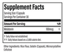 Thyroid Specific Formulations Thyrotonin Supplement Facts