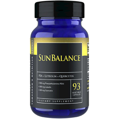 Tomorrow's Nutrition SunBalance, 93 vegetable capsules, front of bottle