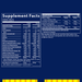 Trace Minerals Research CLEAN Pre Workout 280 g supplement facts label