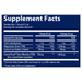 Trace Minerals Research ConcenTrace Daily Mineral Powder Blue Hawaiian supplement facts label