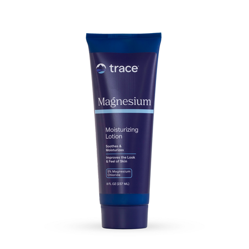 Trace Minerals Research Magnesium Lotion, 8 fl oz, front of tube