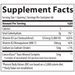 Trace Minerals Research Vitamin D3 + K2 60 gummies supplement facts label