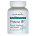 Supplement bottle labeled 'Protease IFC' by Transformation Professional Protocol on a white background