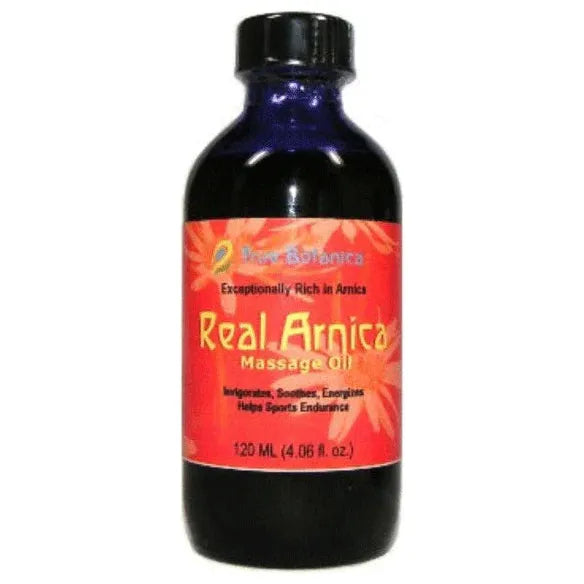 True Botanica Arnica Massage Oil, 4 fl oz, front of bottle