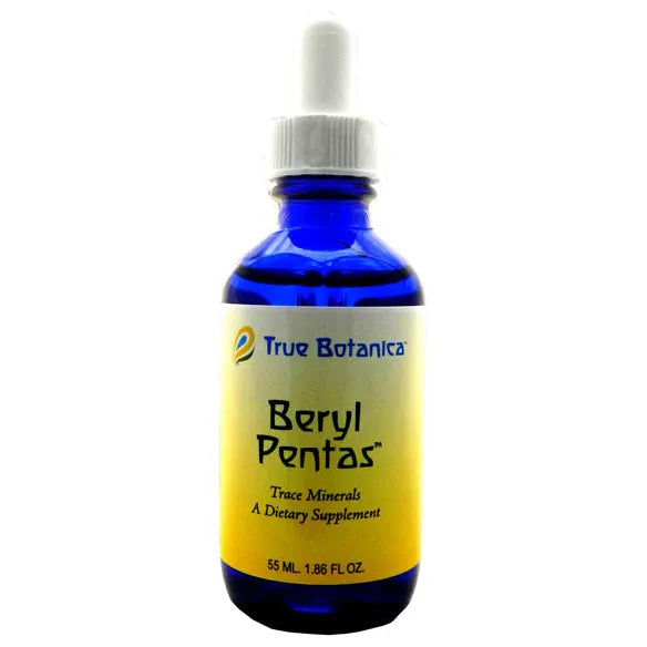 True Botanica Beryl Pentas TMS, 1.86 fl oz, front of dropper bottle