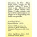 True Botanica Bryonia Alba 6X 30 mL label information panel