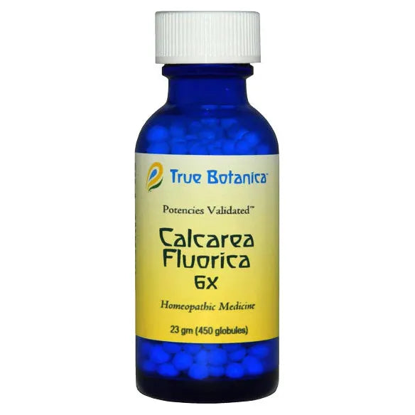 True Botanica Calcarea Fluorica 6X, 23 g, front of bottle