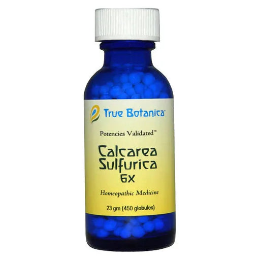 True Botanica Calcarea Sulfurica 6X, 23 g, front of bottle
