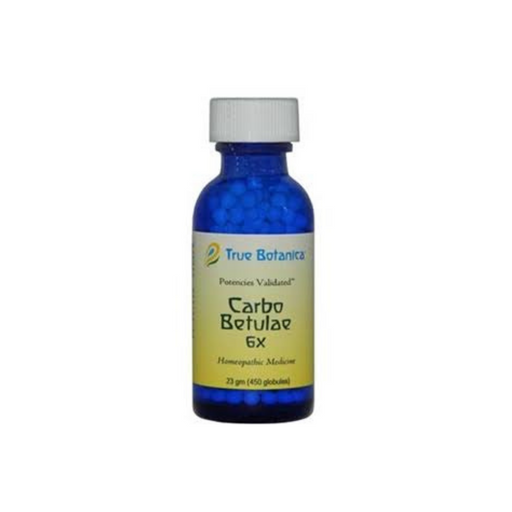 True Botanica Carbo Betulae 6X, 23 g, front of bottle