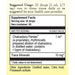True Botanica Chalcedony Pentas TMS 1.86 fl oz supplement facts label