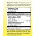 True Botanica Chicory cum Stanno Complex Herbal Tincture 1.86 fl oz supplement facts label