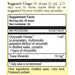 True Botanica Chrysolith Pentas TMS 1.86 fl oz supplement facts label