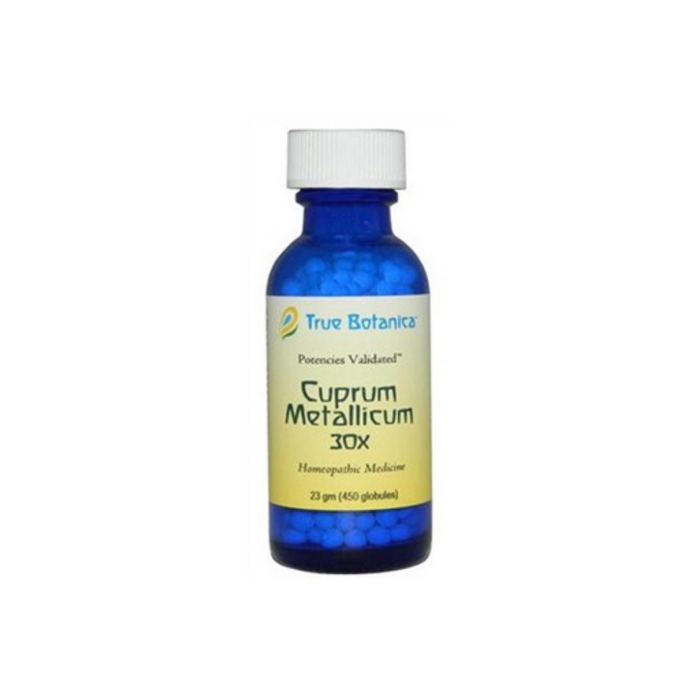 True Botanica Cuprum Metallicum 30X, 23 g, front of bottle