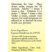 True Botanica Cuprum Metallicum 6X 30 mL directions and ingredients label