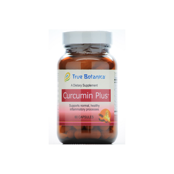 True Botanica Curcumin Plus, 60 capsules, front of bottle