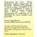 True Botanica Ferrum Muriaticum 6X 23 g label information panel